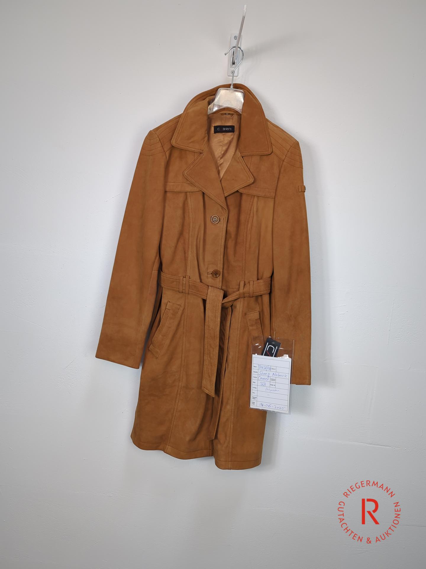 DAMEN LEDERMANTEL GRÖSSE 38